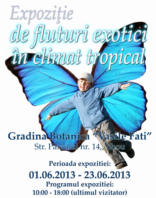 afis gradina botanica jibou emaramures.ro